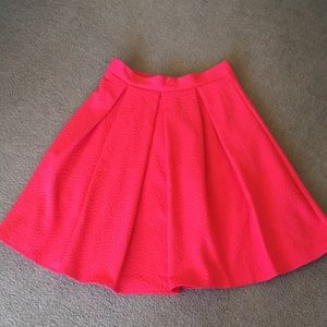 ChicWish Pink Fuchsia Skirt